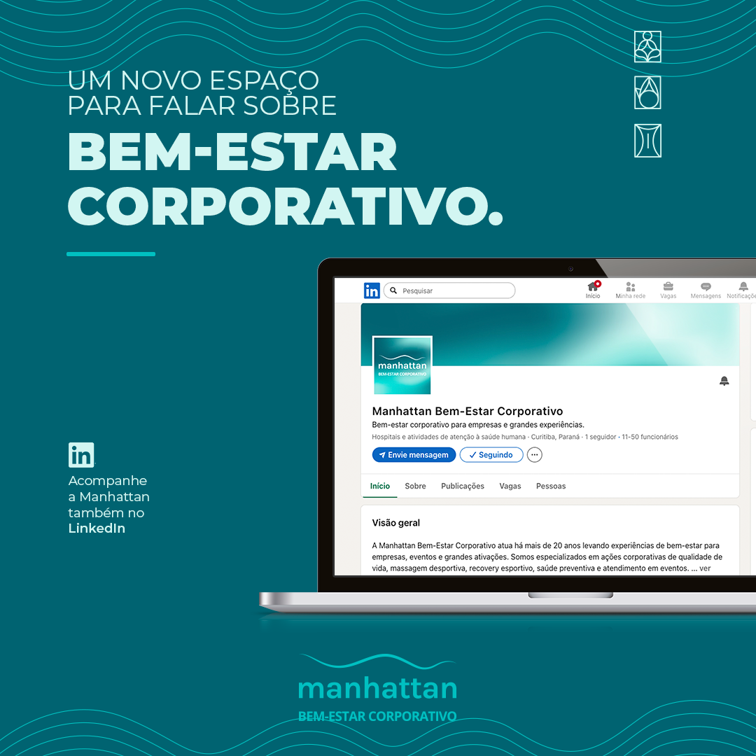 A Manhattan agora também está no LinkedIn.